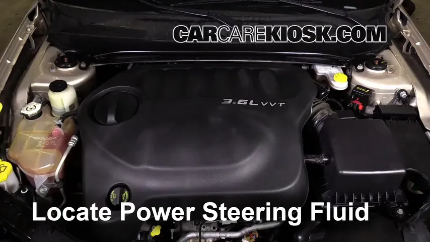 2013 Chrysler 200 Limited 3.6L V6 FlexFuel Sedan Power Steering Fluid